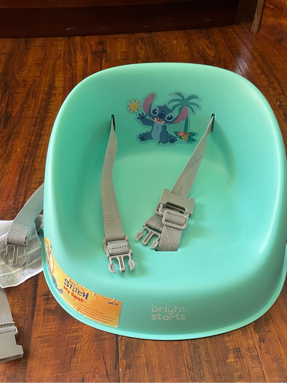Bright Starts Stitch Safety Seat with Adjustable Straps